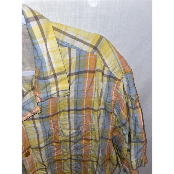 Tommy Bahama Men’s Camp Shirt Size XL Multicolor Striped Silk Island Cruise - Picture 4 of 12